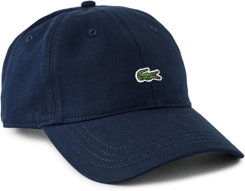 Men's Cotton Twill Side Logo Cap
