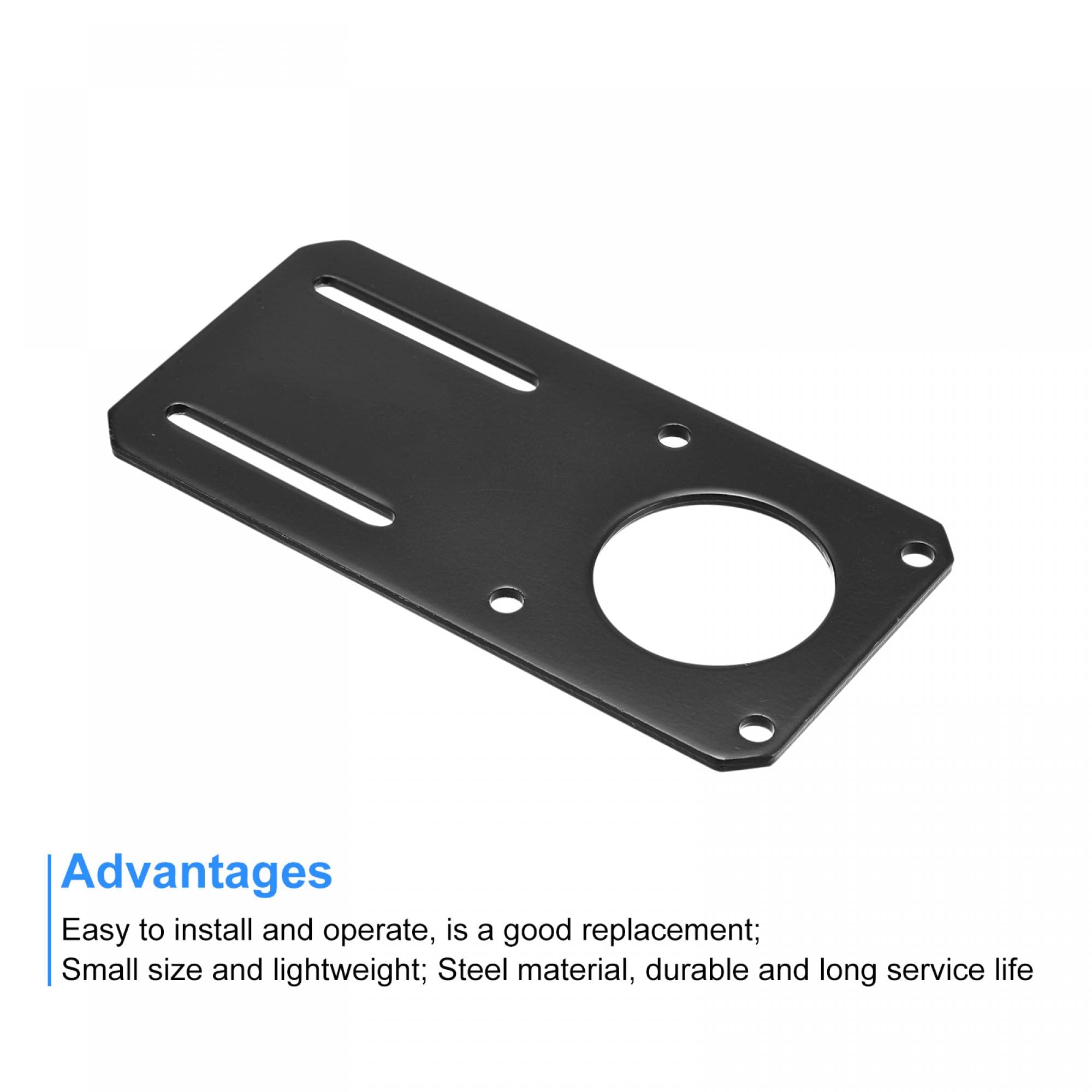 sourcing map Support de montage pour moteur pas-à-pas NEMA 34 - 188 x 101 mm - Noir