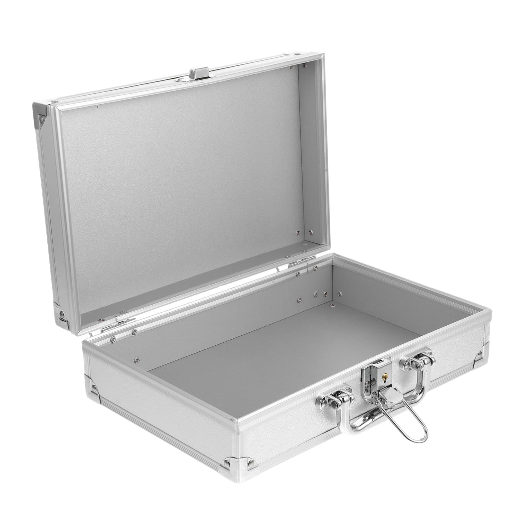 iplusmile Valigetta Portautensili Custodia Organizer Versatile Interno Capiente in Lega di Alluminio per Garage e Ufficio