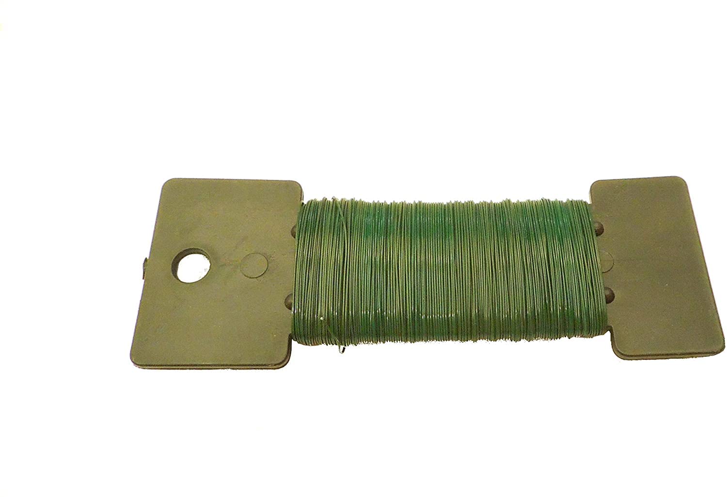 Green Florists Wire On A Reel 4 Different Size Gauges Available (32 Gauge (0.28mm - View #3