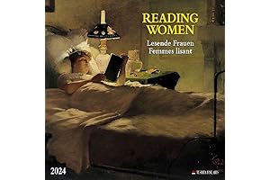 A Year's Inspiration: 2024 Reading Woman Calendar