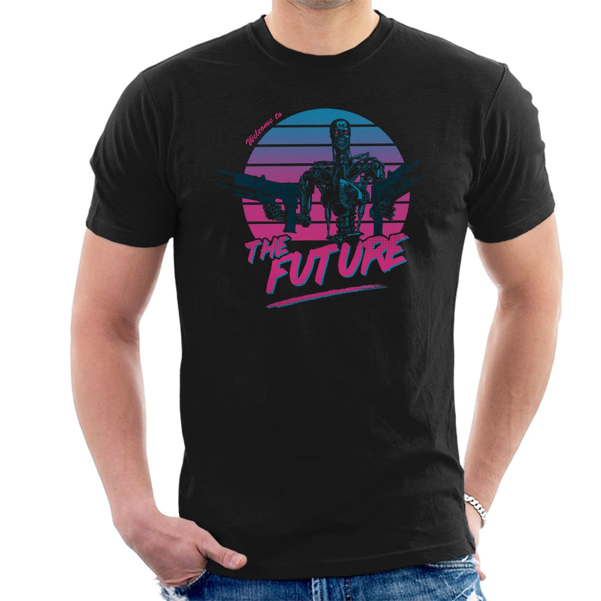 The Terminator Welcome To The Future Men's T-Shirt