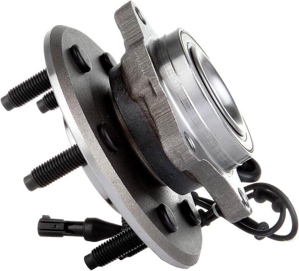 OCPTY 2pc New Premium 541001 Rear Wheel Bearing and Hub Assembly fit For 6-Lug With ABS 2003 2004 2005 2006 For Ford Expedition 2003 2004 2005 2006 For Lincoln Navigator