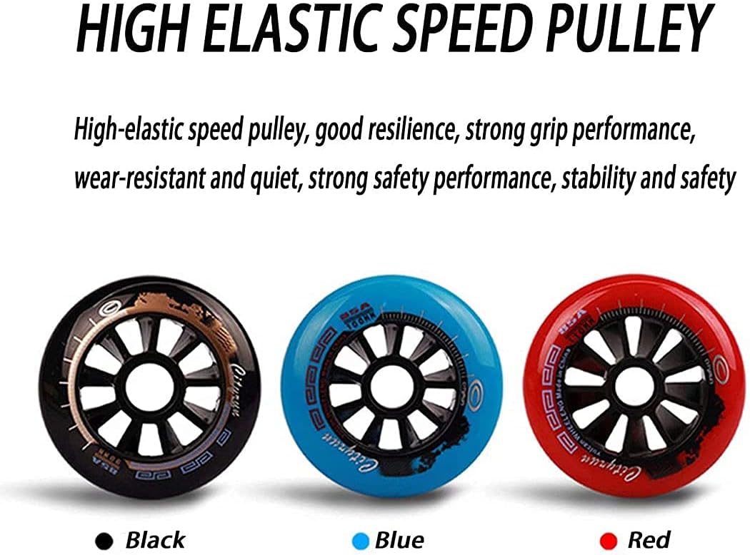 Professional Roller Skates - Unisex Speed Skating Shoes Lightweight High Performance Carbon Fiber Roller Skates Best Gift for Family and Friends