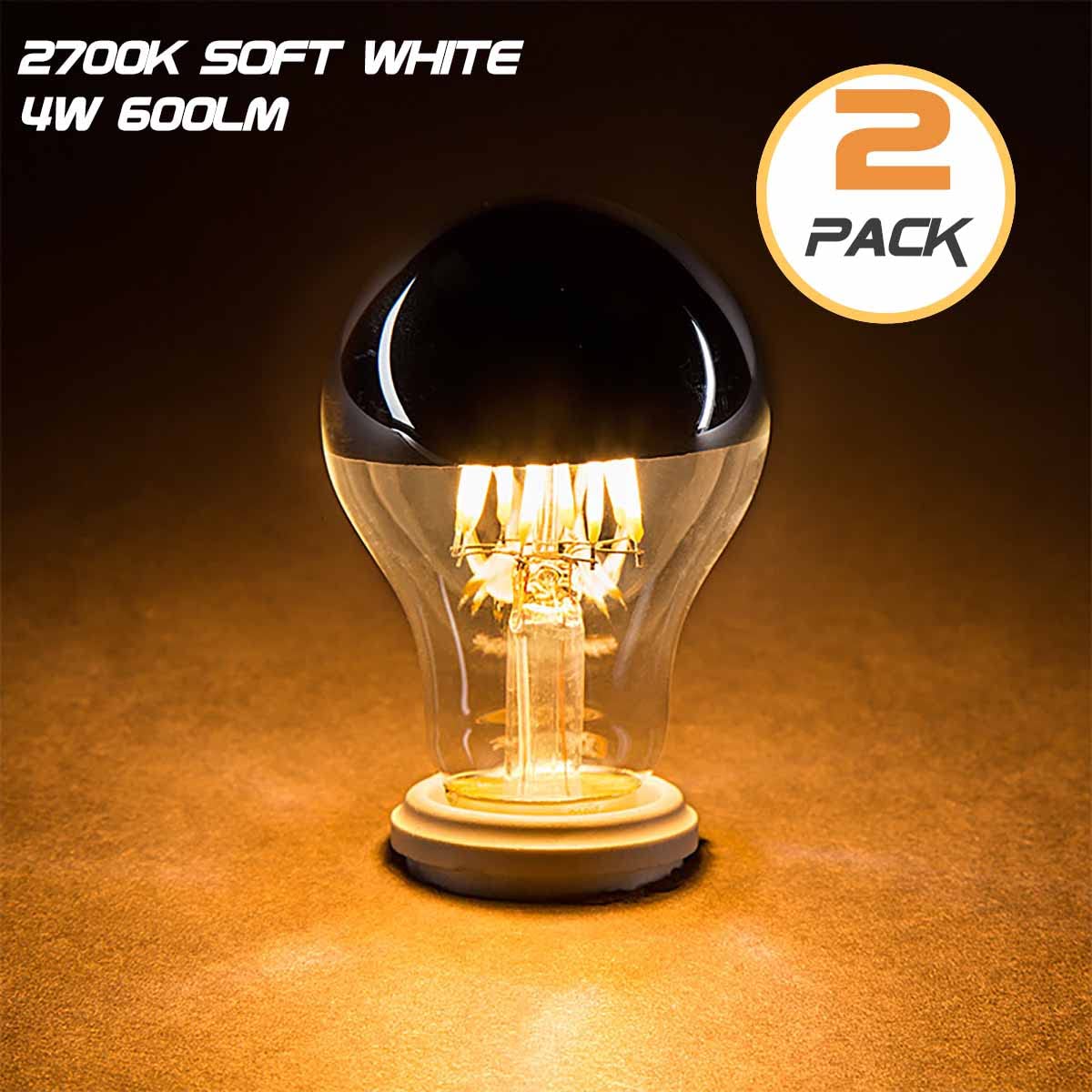 Liquid Led Vintage Style LED Bulbs 5 Pack KarlunKoy Vintage Dimmable LED Bulbs ...