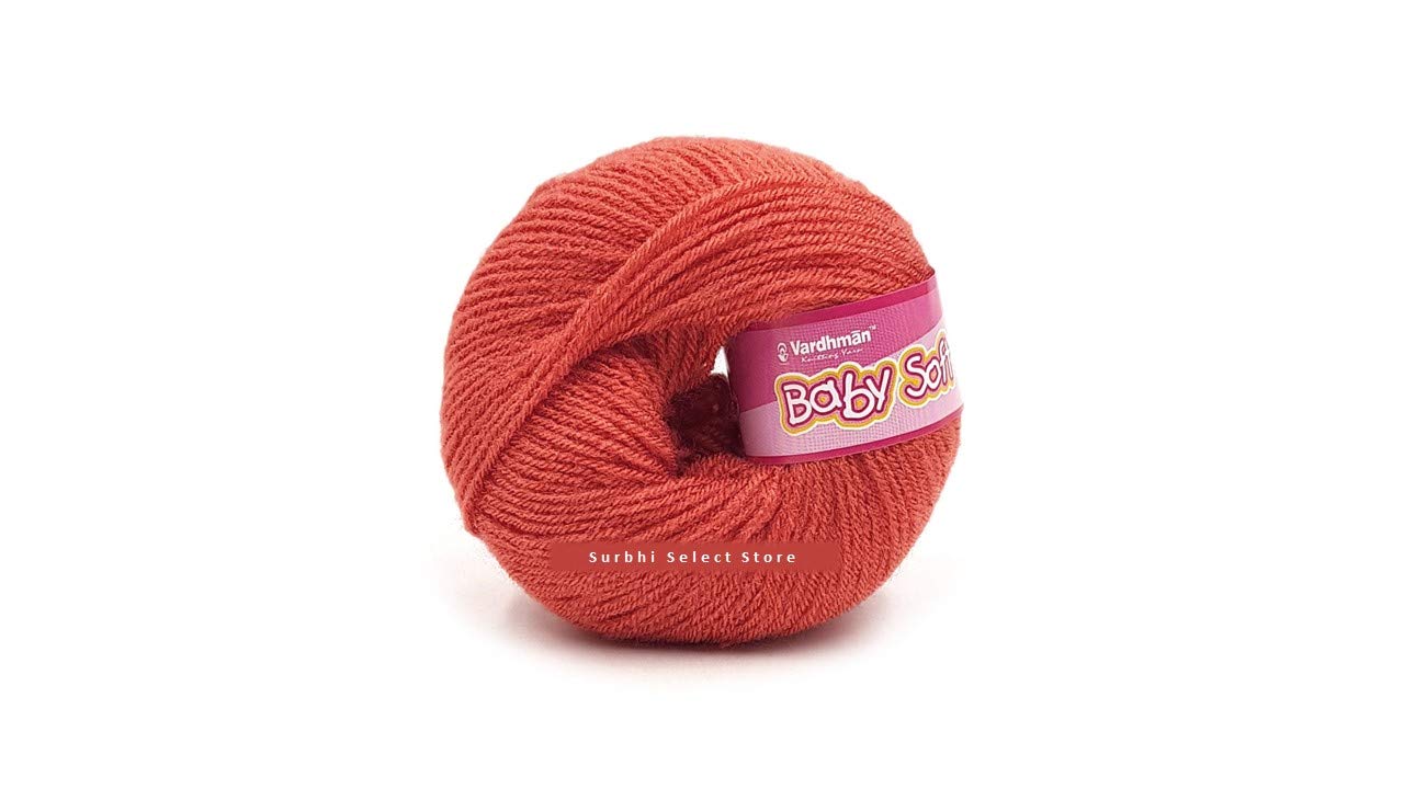 Vardhman 4ply Acrylic Knitting Wool/Yarn Rani Pink (Pack of 6) Baby Soft Wool Hand Knitting Balls for Art Craft, Sweater, Socks, Gloves, Caps, Super Soft Needle Knitting Yarn Thread; (B09FYKH9TT) Amazon Price History, Amazon Price Tracker