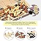 Nikou Schachspiel Schachbrett Chess Board Schachbrett Schach Holz Reise Magnetische Schachfiguren Folding Turnier Spielbrett Outdoor für Kinder & Erwachsene Gehirn Übung Spiel