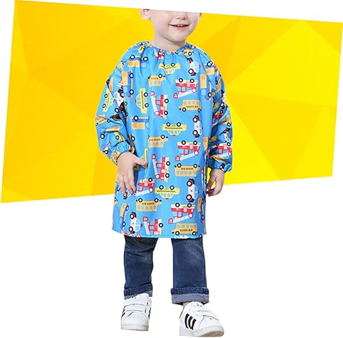 Miniatura 2 de ORFOFE Delantal de pintura para niños de 3 a 5 años