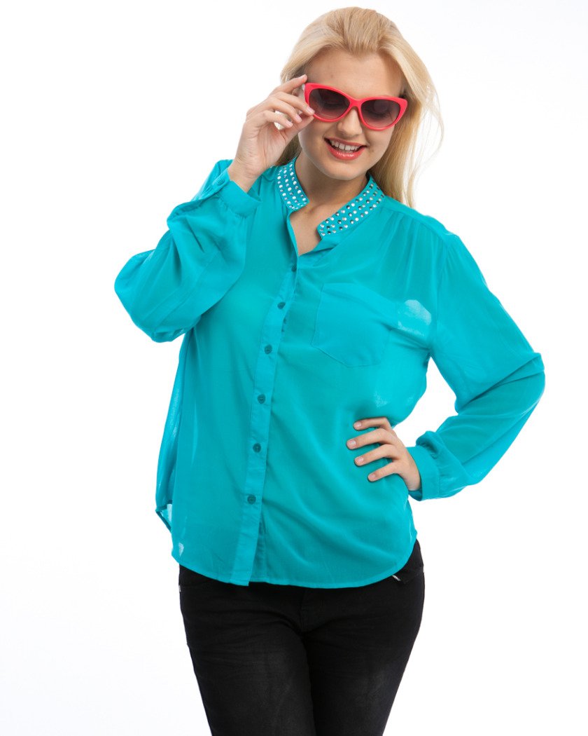 MOD Plus Women's Platinum Stud Plus Size Shirt