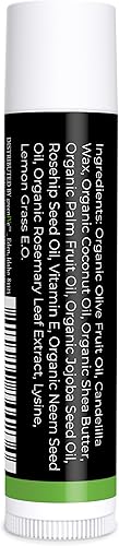 Miniatura 10 de GreenIVe Bálsamo labial de cáñamo, vegano, omegas 3 y 6, vitamina E, L-lisina, hidratante hecho a mano (3)