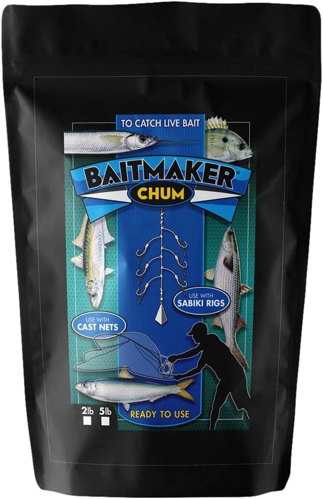 Live Bait Chum Baitmaker Aquatic Nutrition 5 lb (Baitmaker5)