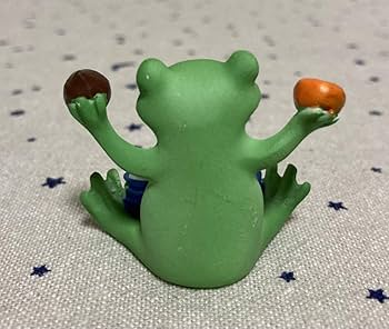 ✿美品✿ コポー コポタロウ 秋 ハロウィン 焚き火 マフラー 紅葉 芋 ４種 Amazon.co.jp: コポー 食いしん坊カエル 柿 栗 秋 copeau