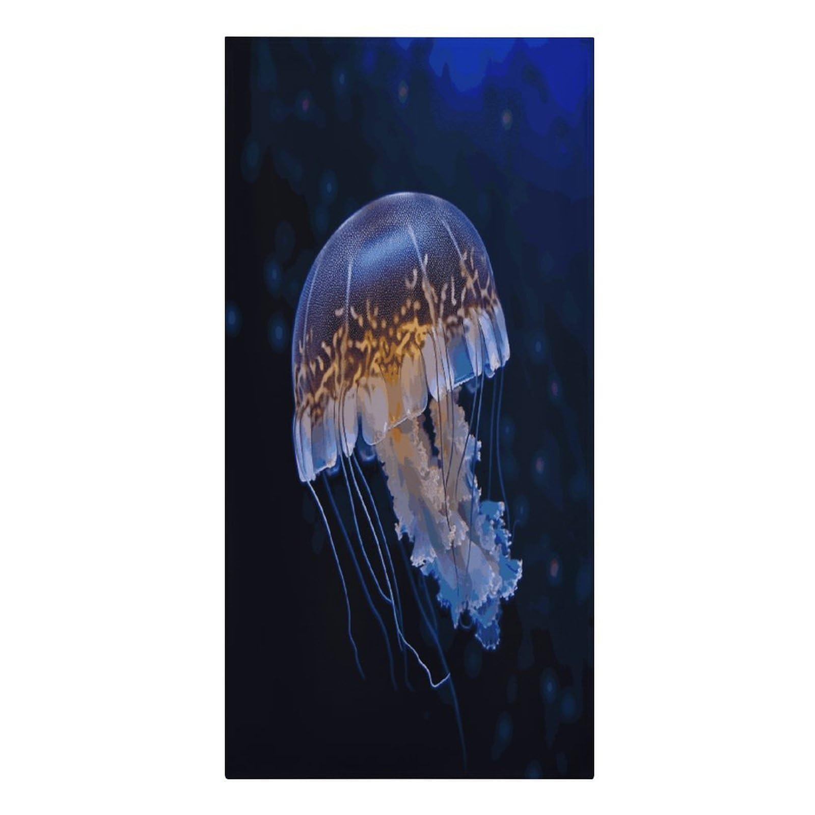 Fekiloot Men's Style Jellyfish Large Beach Towel, Travel Towel For Adults Wo, Pool Towels For Beach, Camping, Swim Pool, Gym, Sports& Yoga 61.4"X30.3"