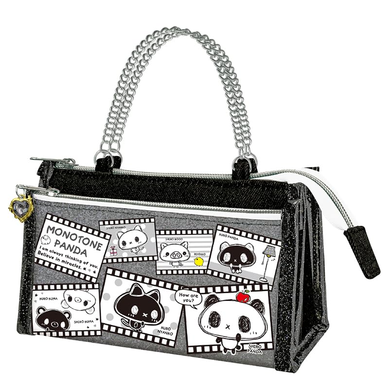 Amazon.co.jp: 三角デニムペンケース 平成メモリー モノトーンパンダ