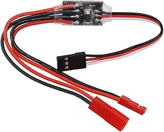 RC On Off Switch, RC Remote Control Electronic Channel On Off Switch for RC Drone Water Pump PWM Signal Control, 3â€‘30V 20A