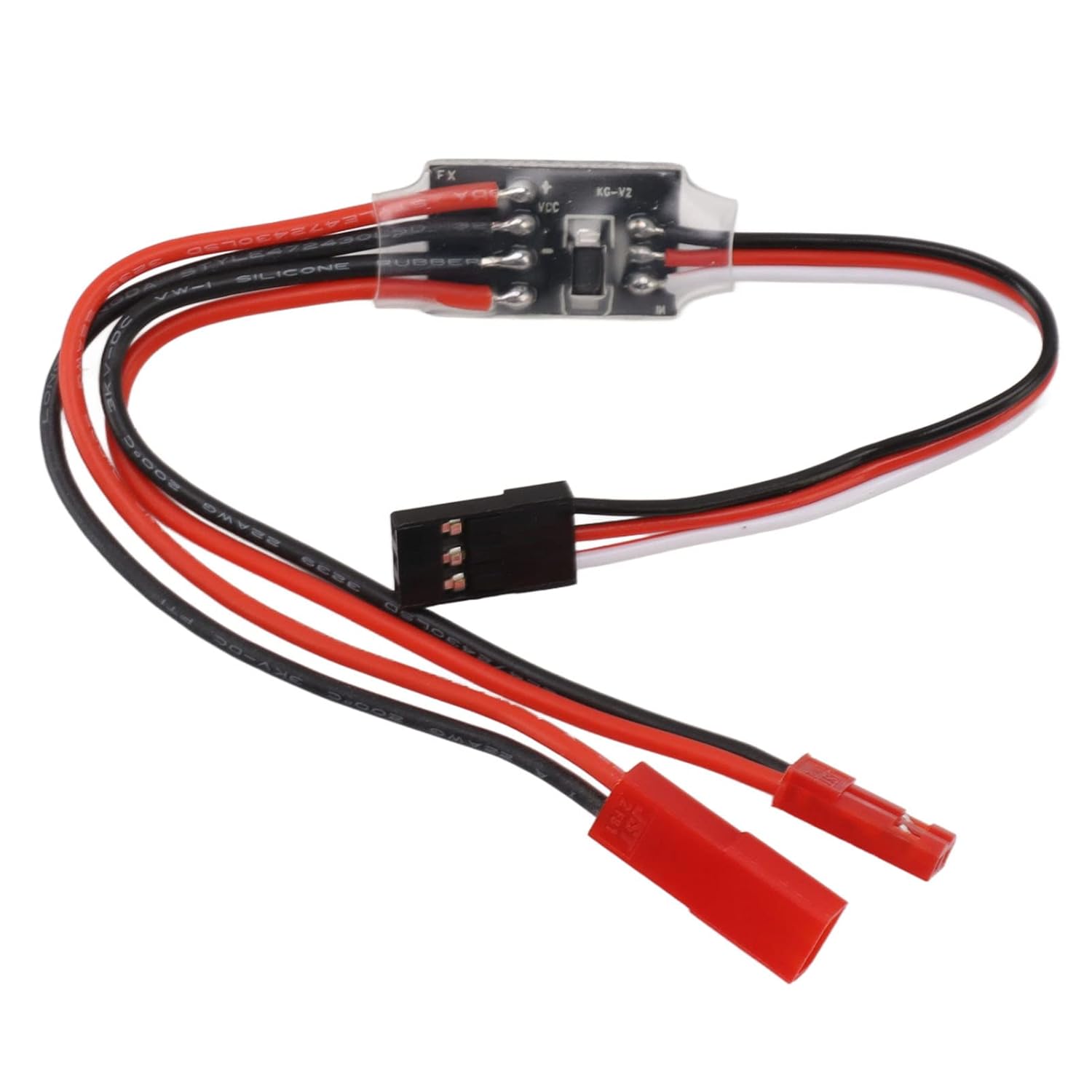 RC Switch, RC Remote Control On Off Switch PWM Electronic Channel for RC Car Truck Boat LED Light Drone Control, 3‑30V 20A