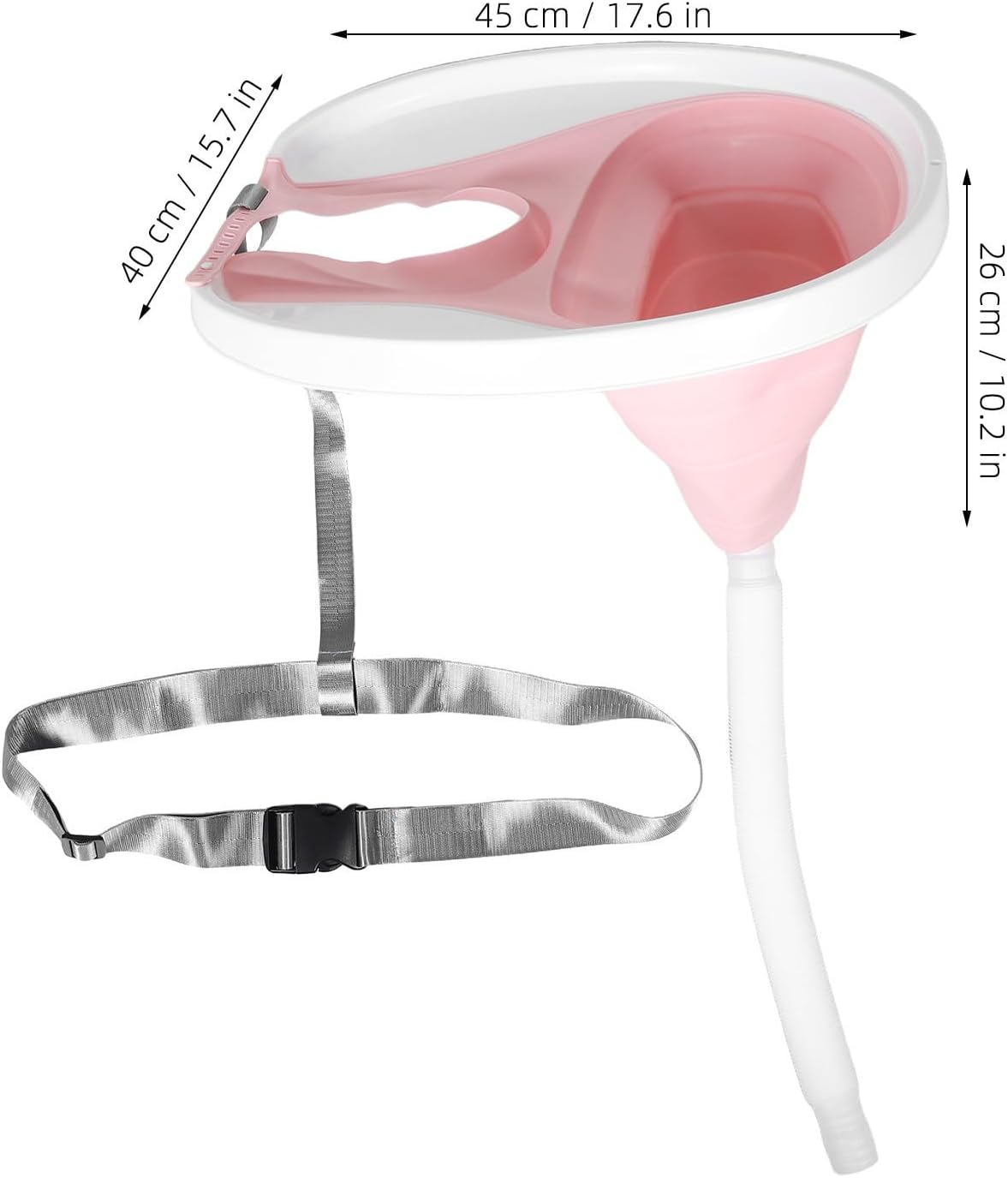 Foldable Home Shampoo Basin for Adults, Deep Plastic Hair Wash