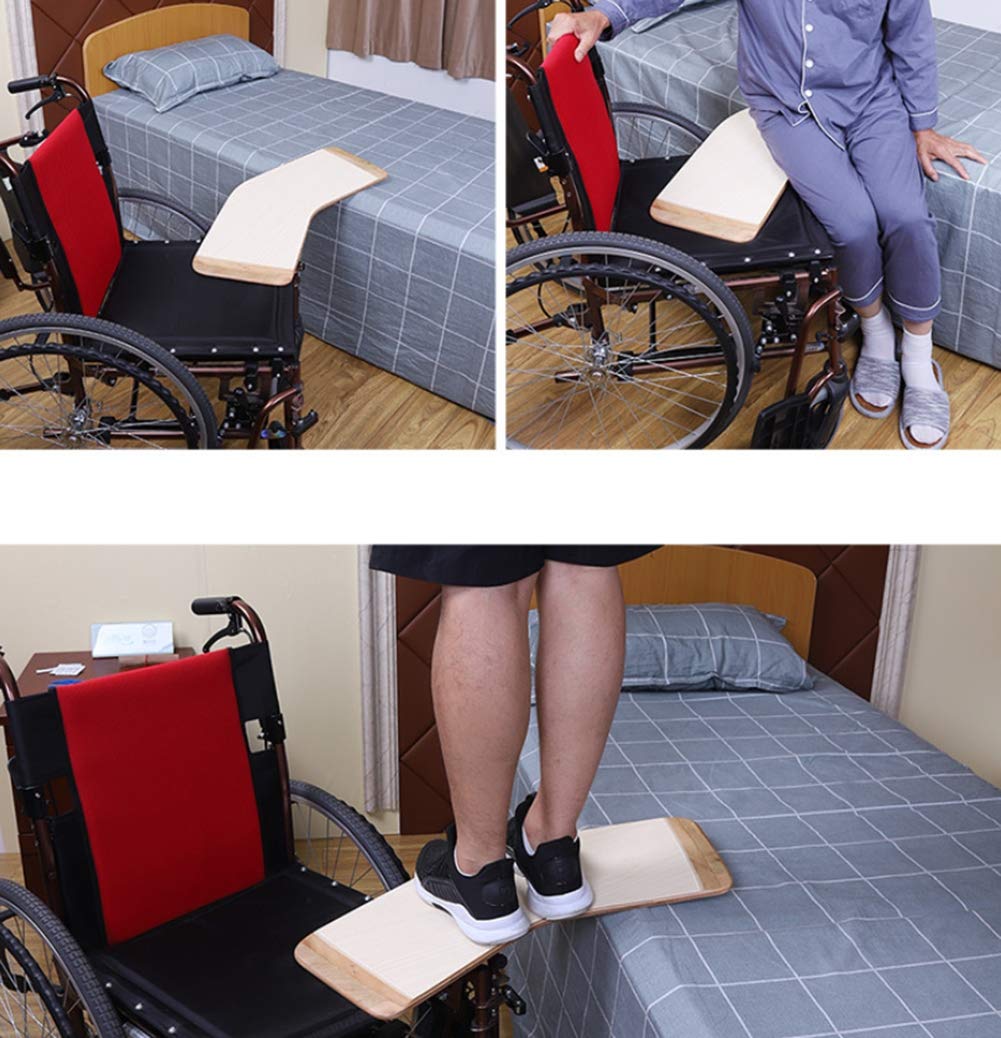 Tabla de Transferencia - Dispositivo de Asistencia al Deslizamiento del Paciente para Transferir al Paciente de la Silla de Ruedas a la Cama, Bañera, Inodoro, Automóvil - Plataforma de Transporte De