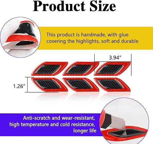 Miniatura 2 de 2 calcomanías reflectantes 3D fuertes a rayas, calcomanías reflectantes de seguridad, calcomanías de protección de advertencia, calcomanías