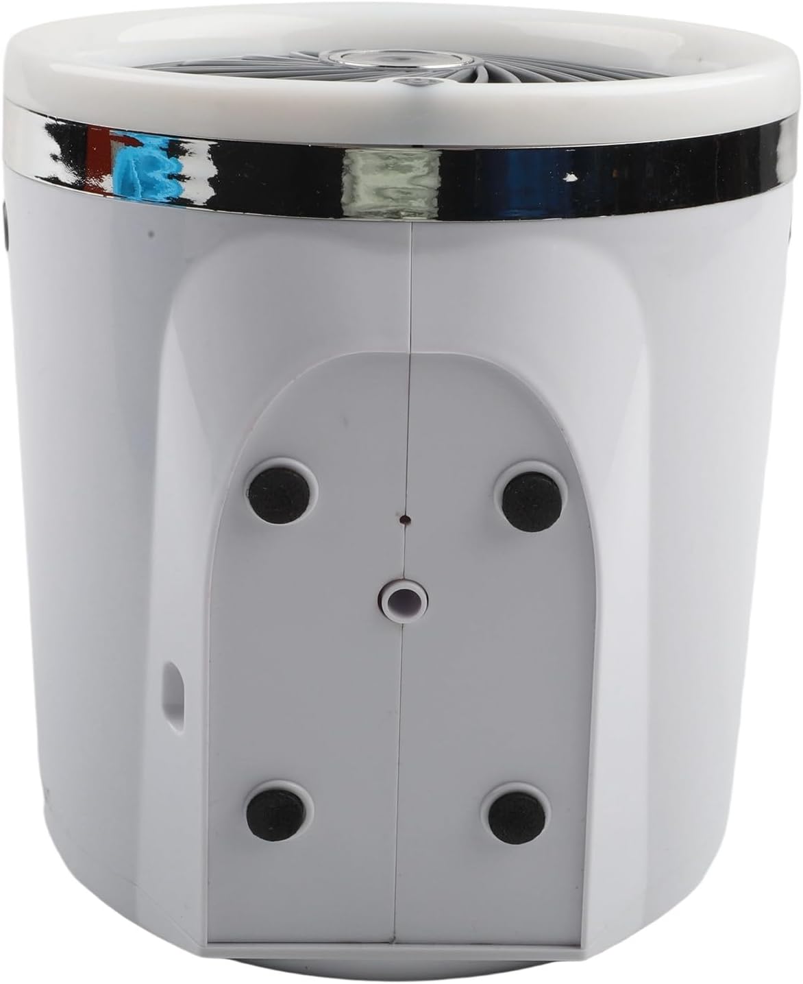 Portable Air Cooler with 3 Speeds, Reusable Ice Packs, Multi-Directional Vent, and 7-Color LED Lights for Room, Office, or Travel Cooling