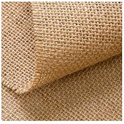 Cortinas De Arpillera De Colores Rollo de Arpillera Natural Tela por Metros de Arpillera Para Manualidades Textiles, Decoraciones - Ancho 150cm(Color:Style2)