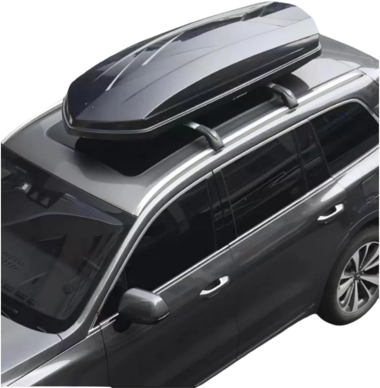 Car Roof Luggage Cargo Compatible with Carrier Box 450L Roof Box Compatible with 4x4 White Or Black Roof Boxe Bag(Other)