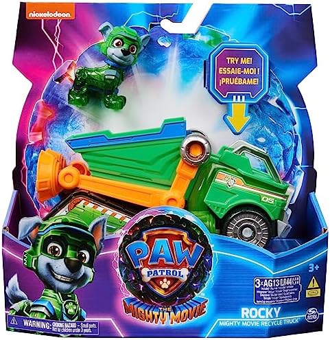 Paw Patrol Mighty Pups Samochodzik, Wielokolorowy, Od 3 lat