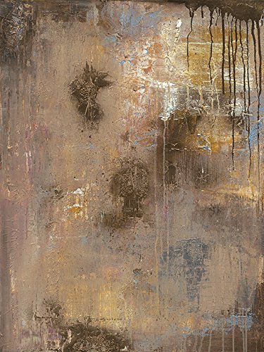 Soozy Barker "Gold Reflections Canvas Print, Multi-Colour, 60 x 80 cm