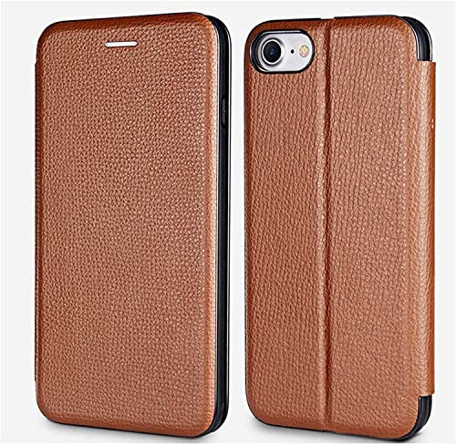 Étui iPhone SE 2022 protection antichoc et anti-rayure intégrale en cuir avec porte-carte