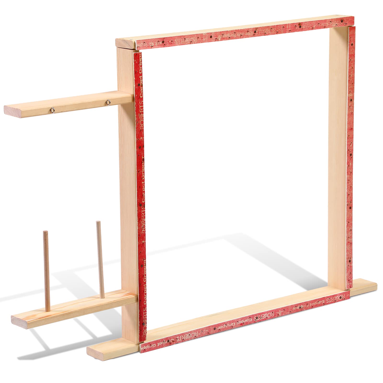 Tufting Frame Tufting Gun Frame Wooden Rug Making Frame Kit Carpet Tuft