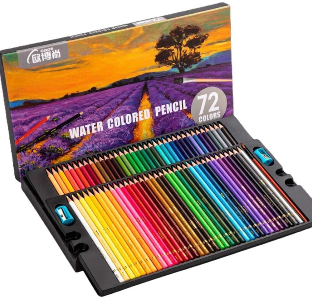 色鉛筆画　ぷりんページ Amazon | 色鉛筆48/72/120/150/200色水溶性色鉛筆鉛ペイント