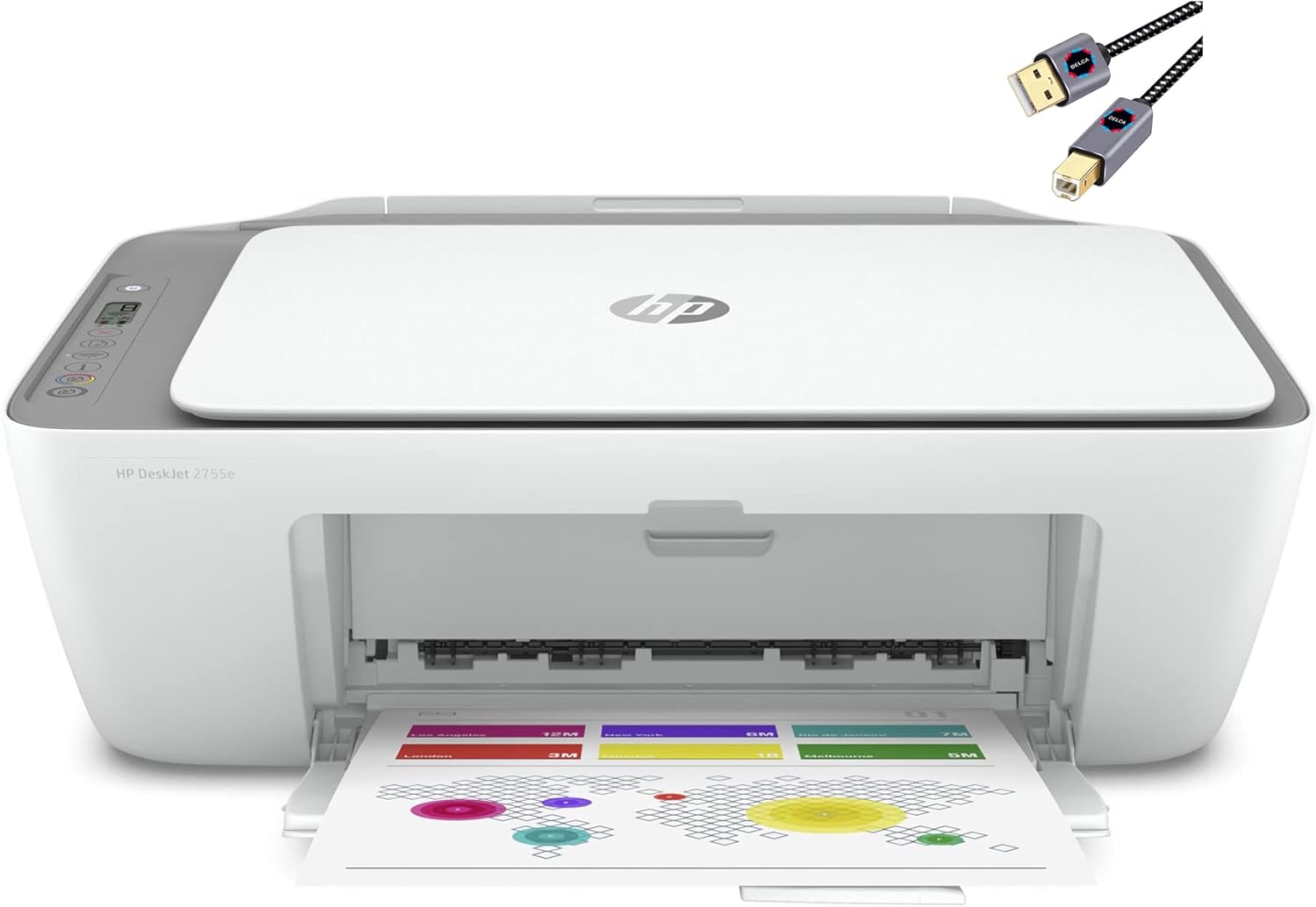 HP DeskJet 2755e Series Inkjet AllinOne Color Printer I