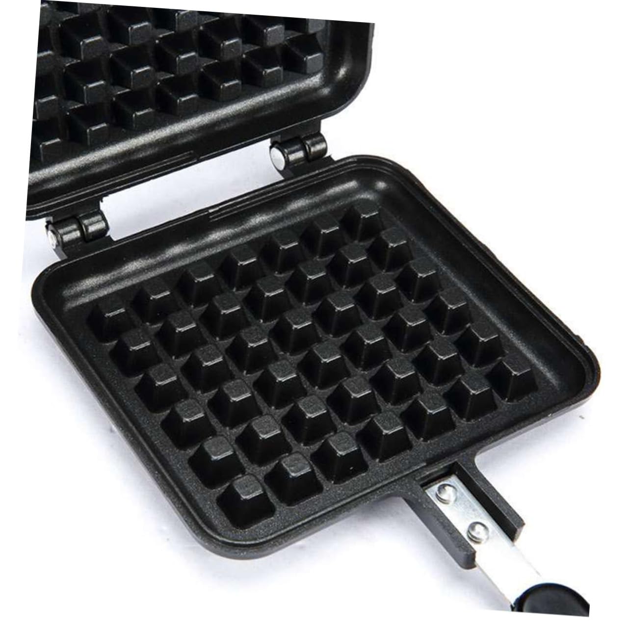Stampo Per Waffle Quadrato in Lega Di Alluminio Antiaderente Macchina Per Dolci Da Forno Per Chef e Fornai