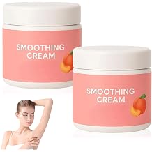 Facial Hair Removal Cream for Women, Professional Depilatory Care Soothing Cream, Upper Lip & Chin Hair Remover for Sensitive Skin 2PCS