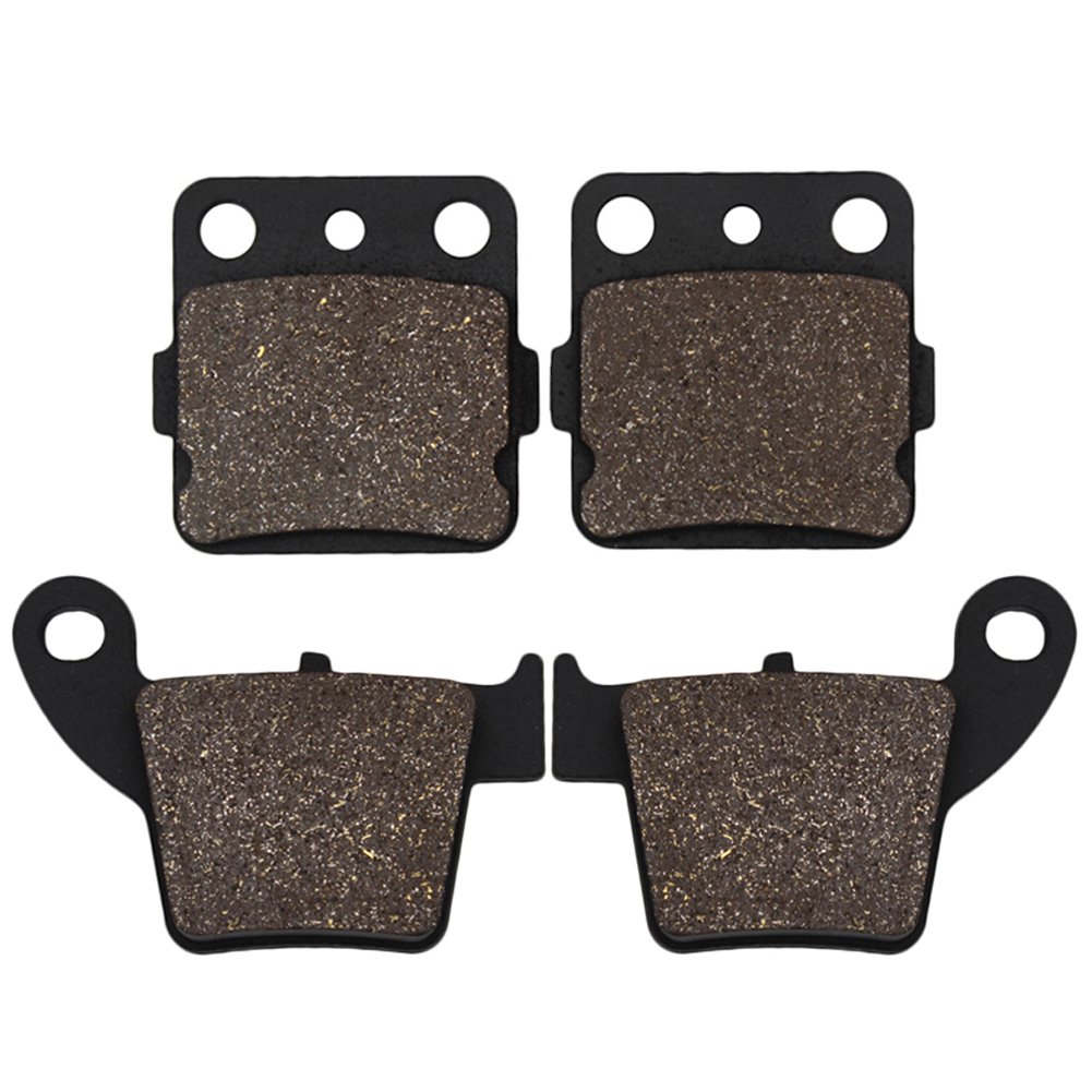 Cyleto Front and Rear Brake Pads for Honda CRF150R CRF 150R CRF150RB CRF 150RB (only R & RB models) 2007 2008 2009 2010 2011-2016