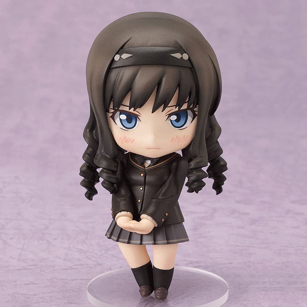 MITTAG Movable Nendoroid Morishima Haruka figure, the figure is from the animation Christmas Kiss SS, standing posture is 9.9 cm tall, figure made of material, including base and accessories