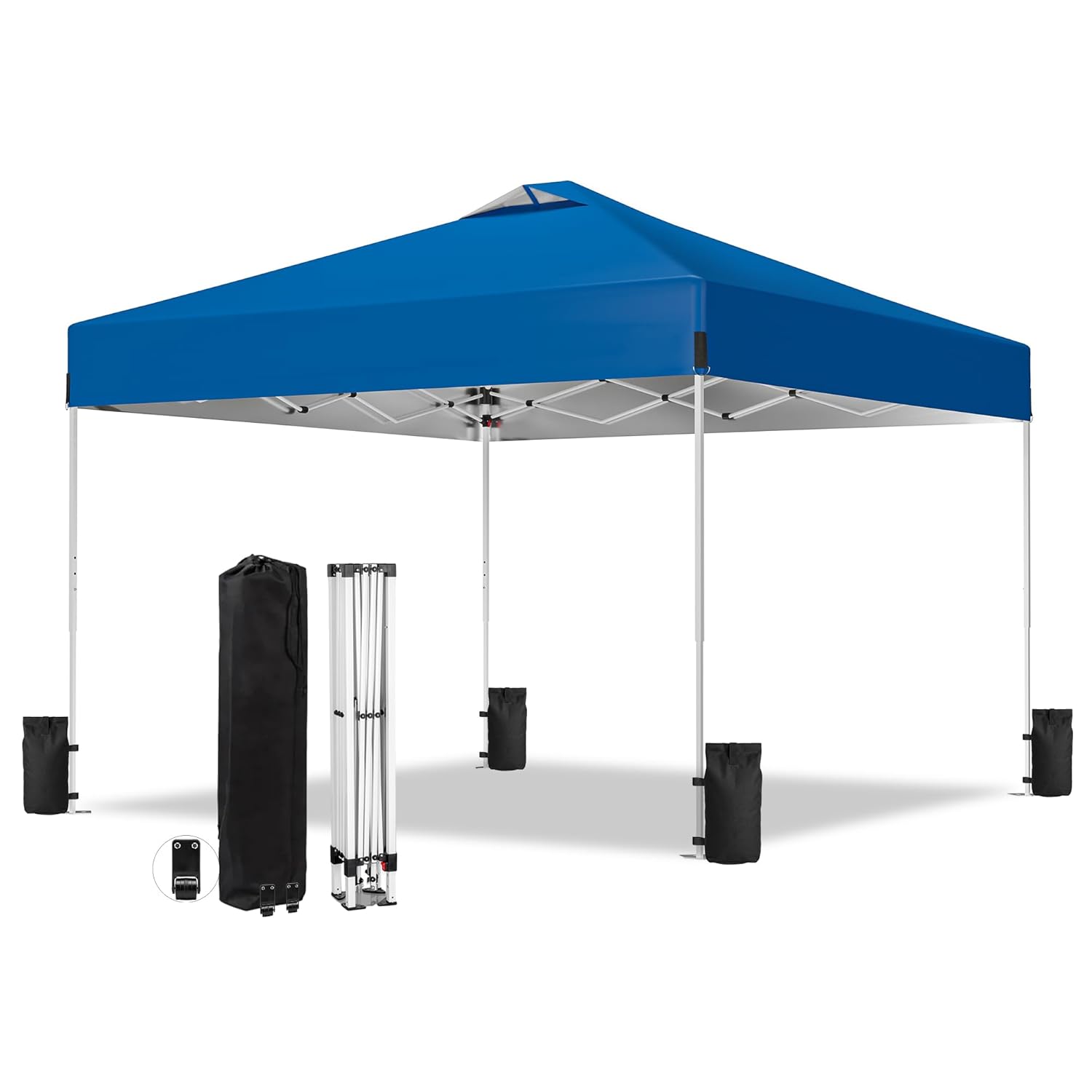 Reneebeautytan Large Spray Tan Tent – Deluxe Pop Up Tent Portable Tanning Booth with Carry Case – Clear Window for Perfect Spray Tanning – Easy Clean for Home & Salon