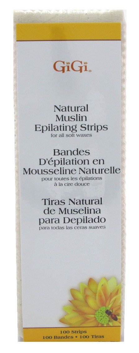 Gigi Strips Muslin Large 100 Count (3 Pack)