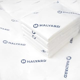 HALYARD Premium Disposable Underpads, 40 x 57 Inches Chux Pads - White, Case of 30 - Incontinence Bed Pads for Adults with Airlaid Core for Moisture and Odor Control