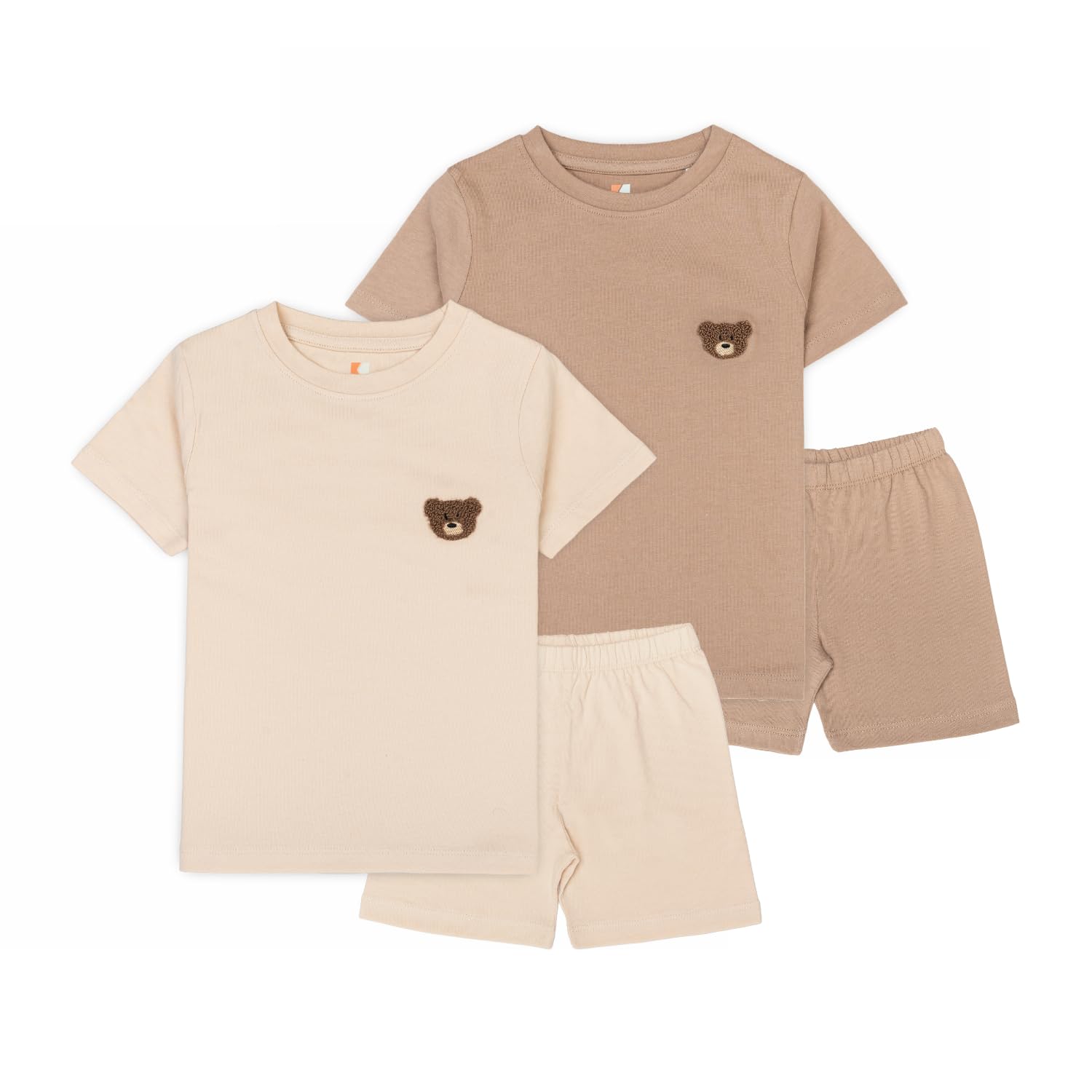 kolorkode Baby Cotton T-Shirt & Shorts Set for Boys & Girls | Soft Breathable Summer Outfit | Infant Toddler Casual Two-Piece Clothing Set-picture-32