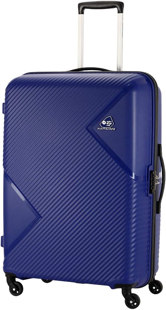 Kamiliant by American Tourister Kam Zakk Polypropylene 79 mm Blue Hardsided Check-in Luggage (KAM Zakk SP 79CM - Royal Blue)