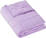 MOTRIP Weighted Blanket, Fuzzy Warm Flannel Bed Blanket with Soft Breathable Sanded Reversible (Light Grey, 60 * 80 20LBS)