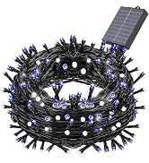 AKIRARI イルミネーション クリスマスライト 300球 30m LEDクリスマスライト 屋外イルミネーション イルミネーシ ストレート クリスマス装飾 ソーラー充電式 8パターン コントロ...