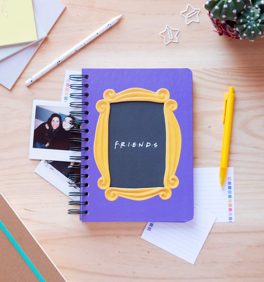 Erik Official F·R·I·E·N·D·S Friends A5 Notebook - Bullet Journal - Notebooks A5 - Notepads A5 - A5 Notepad - Dotted Bullet Journal - A5 Dotted Notebook - Sketchbook A5
