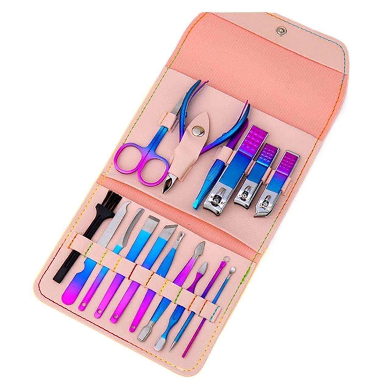 Amazon.co.jp: FOUNCY ネイルはさみセットのカラフルな折りたたみ