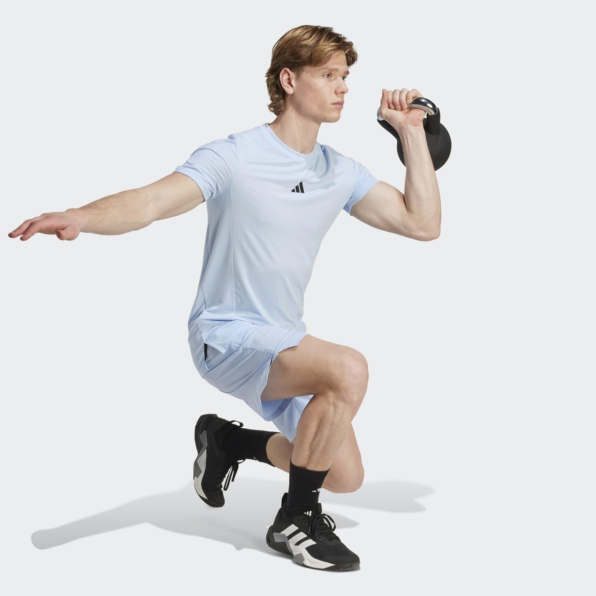 adidas Maglietta da Uomo progettata per l'allenamento (Manica Corta)
