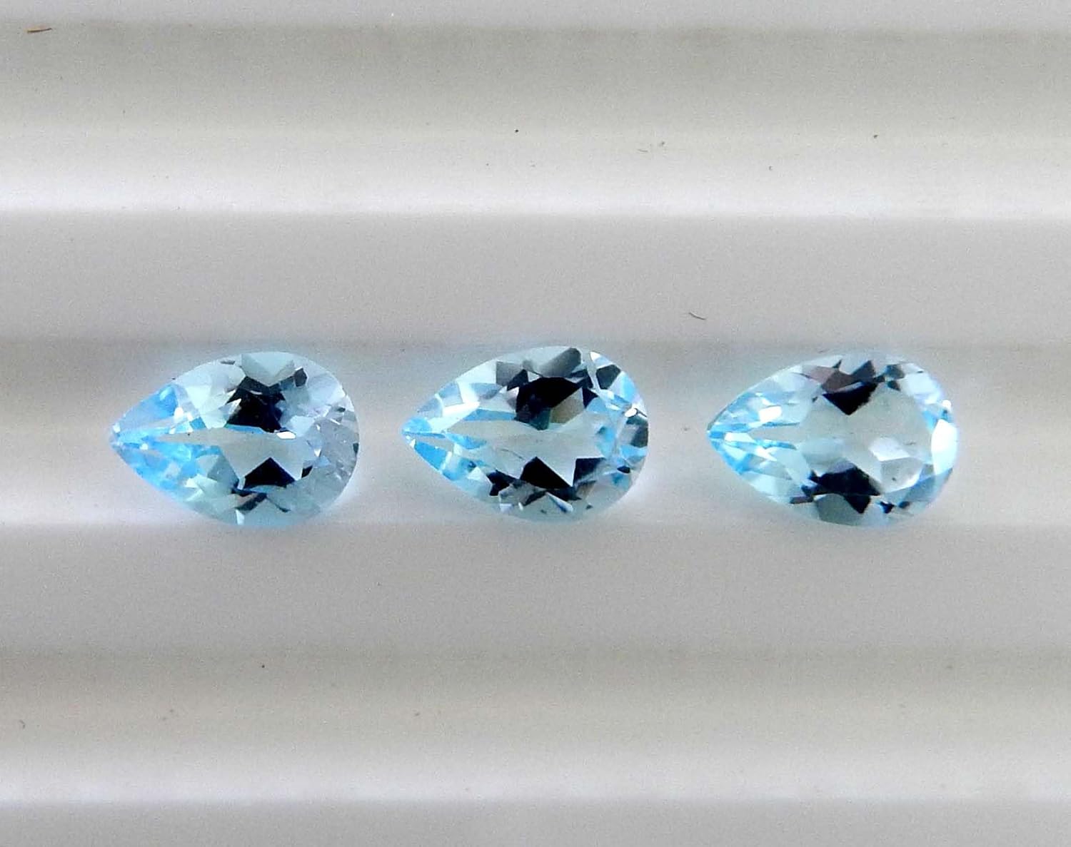 Natural Amethyst Blue Topaz Citrine Garnet Peridot pear faceted brilliant cut AAA quality loose calibrated gemstones for jewelry making