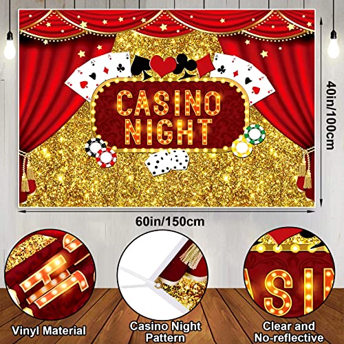 Winrayk 125Pcs Casino Theme Party Decorations Birthday Supplies Casino Red And Black Balloon Garland Poker Tablecloth Casino Backdrop Dice Poker Balloon Casino Games Las Vegas Casino Party Decorations #TOP3