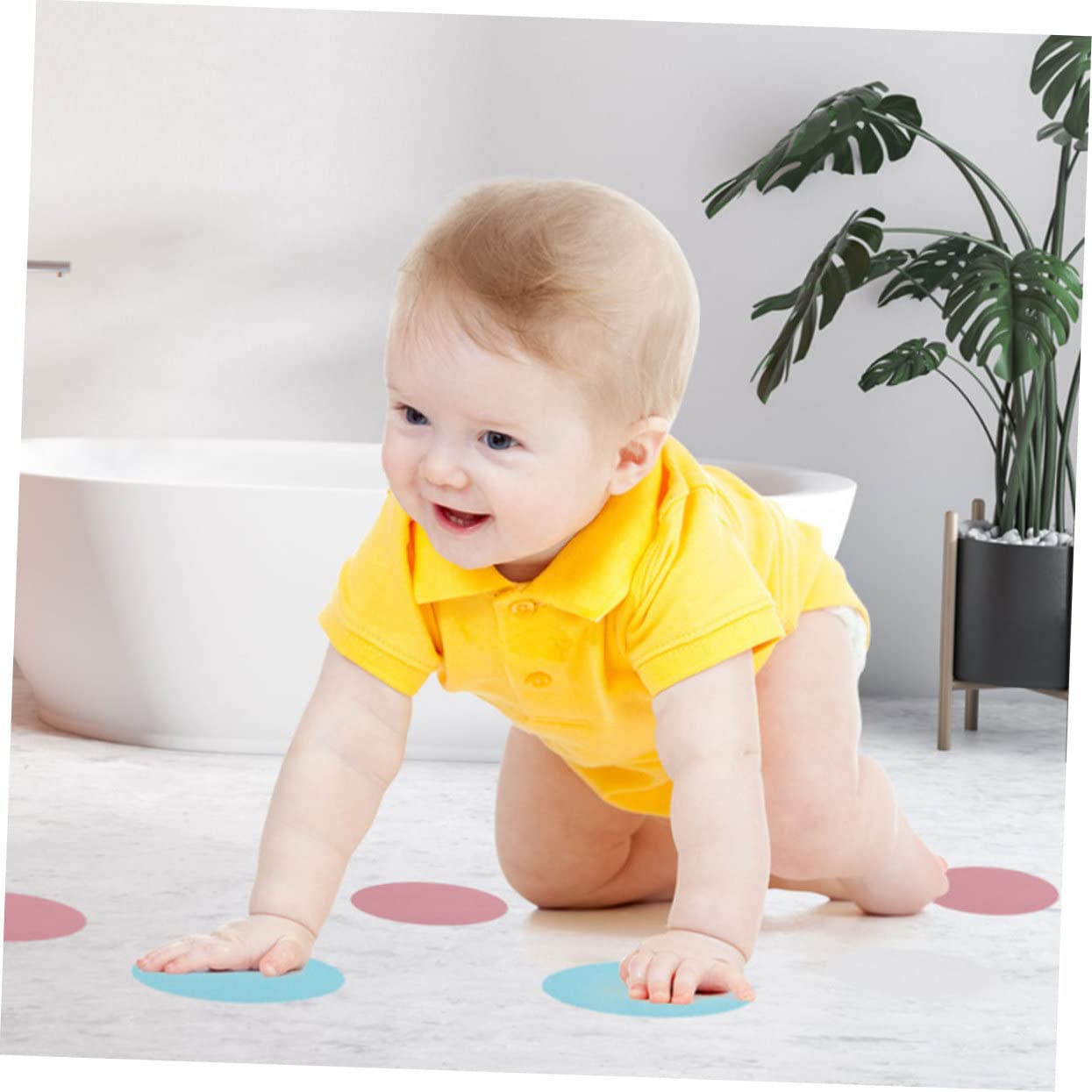 Cabilock 108stücke Runde Anti-rutsch Aufkleber Für Badewanne Und Treppen Selbstklebende wasserdichte Und Langlebige Sicherheitssticker