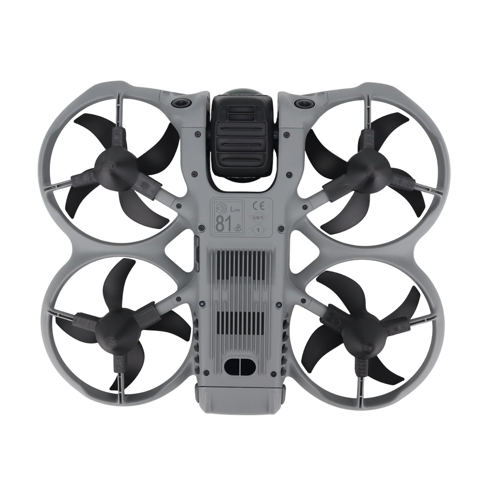 Kit di protezione 2 in 1 per DJI Avata 360 Fly More Combo, protezione elica anti-collisione con carrello di atterraggio, set di protezione per drone per DJI Avata 360 accessori (nero)